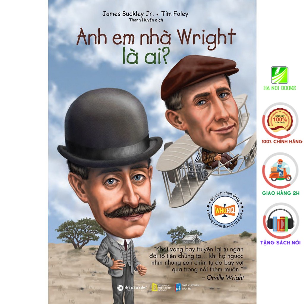 Sách - Anh Em Nhà Wright Là Ai? [AlphaBooks]