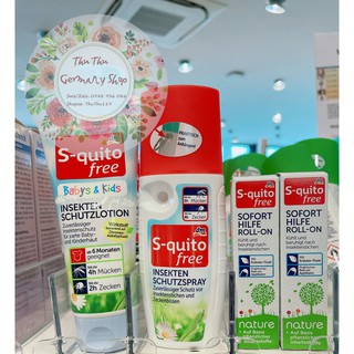 Các loại kem bôi vết muỗi đốt, côn trùng cắn Squito Đức