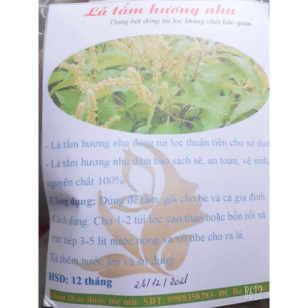 Lá tắm hương nhu đóng túi lọc