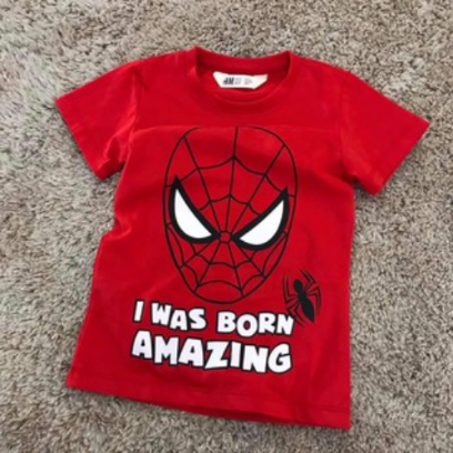 BỘ ĐỒ COTTON HM SPIDER MAN CHO BÉ TRAI