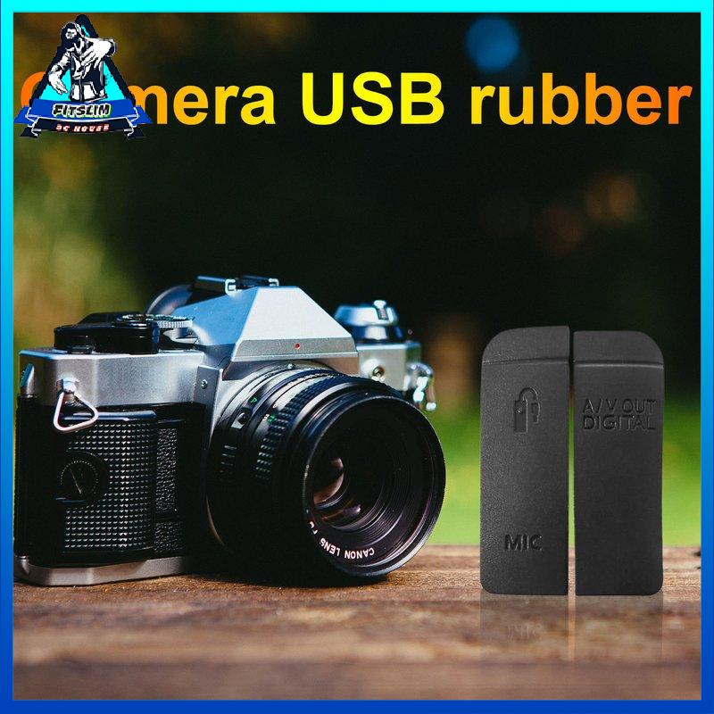 [Fitslim] 1pc Lid Door USB/HDMI-compatible Rubber Door Bottom Cover For Canon 6D Camera