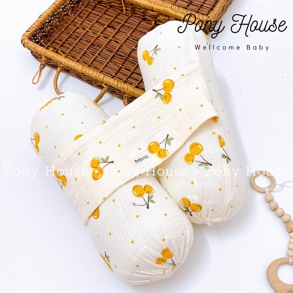 Bộ Chặn Xô Sơ Sinh Boona Xô Muslin Ruột Bông Tự Nhiên Siêu Mềm Mại Chống Giật Mình Cho Bé Sơ Sinh