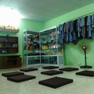 Toạ cụ, nệm ngồi thiền lễ Phật tụng kinh 50x53x5cm ruột mút mềm