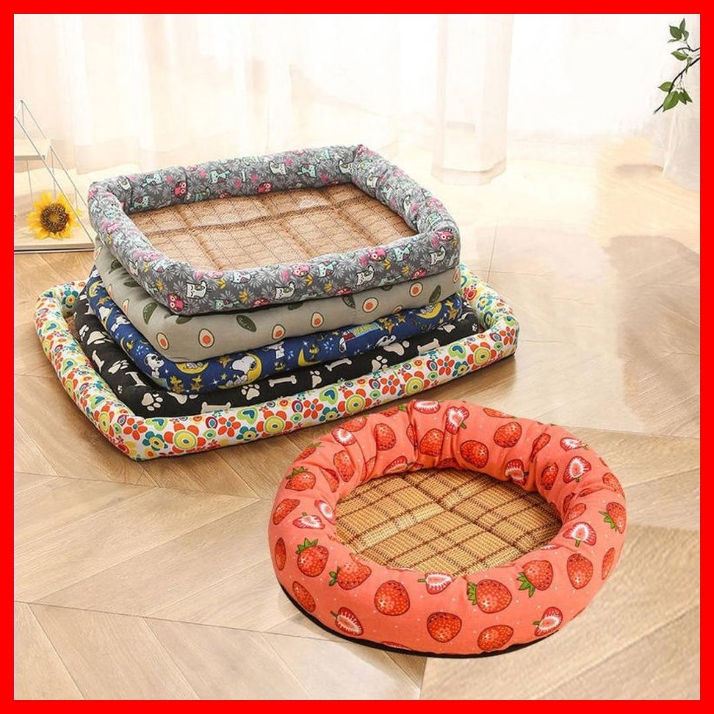 Thảm Mát Chiếu Điều Hòa cho chó mèo nhiều màu sắc hình dáng