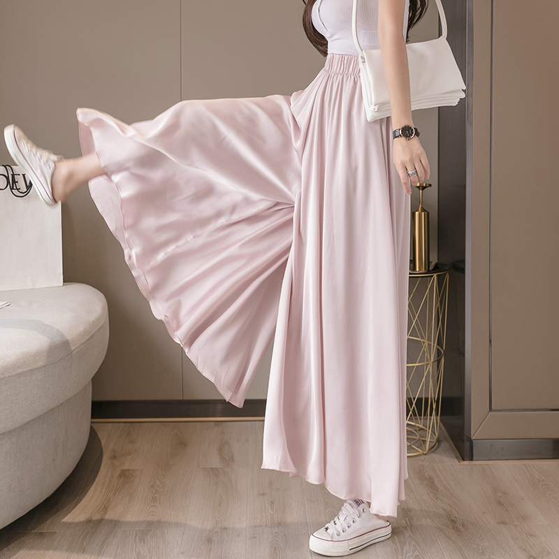 Real shot new chiffon trousers wide-leg pants straight-leg pants casual pants | BigBuy360 - bigbuy360.vn