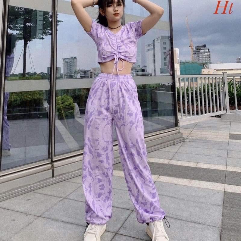 Set tím vằn rút ngực H2S867