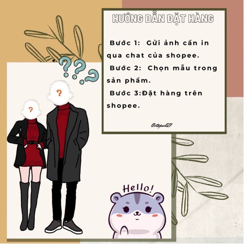 Set Tranh Kính Chibi Dành Cho Các Cặp Đôi Hoặc Gia Đình, Người Thân