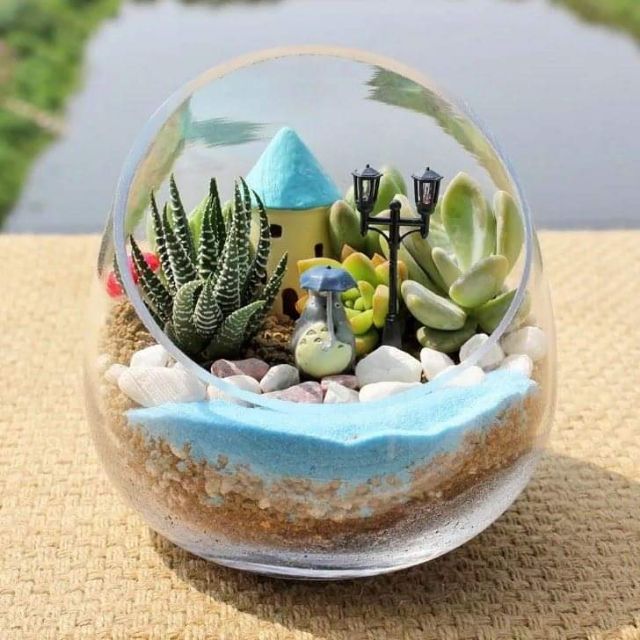 Phụ kiện mô hình đèn trang trí tiểu cảnh terrarium