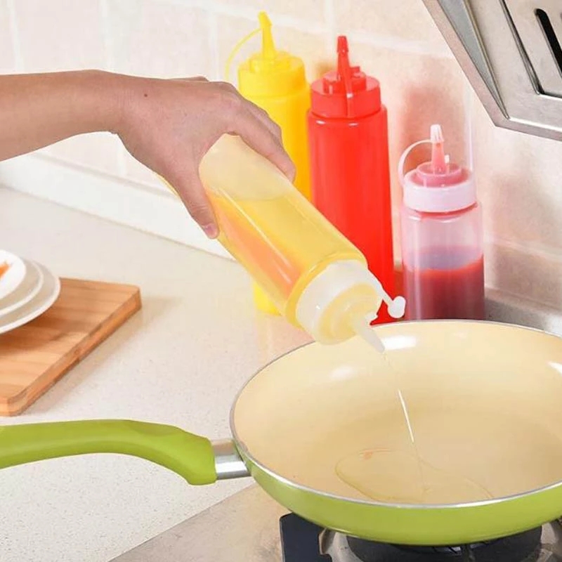 Bình Đựng Nước Sốt 240ml / 500ml Tiện Dụng Chất Lượng Cao