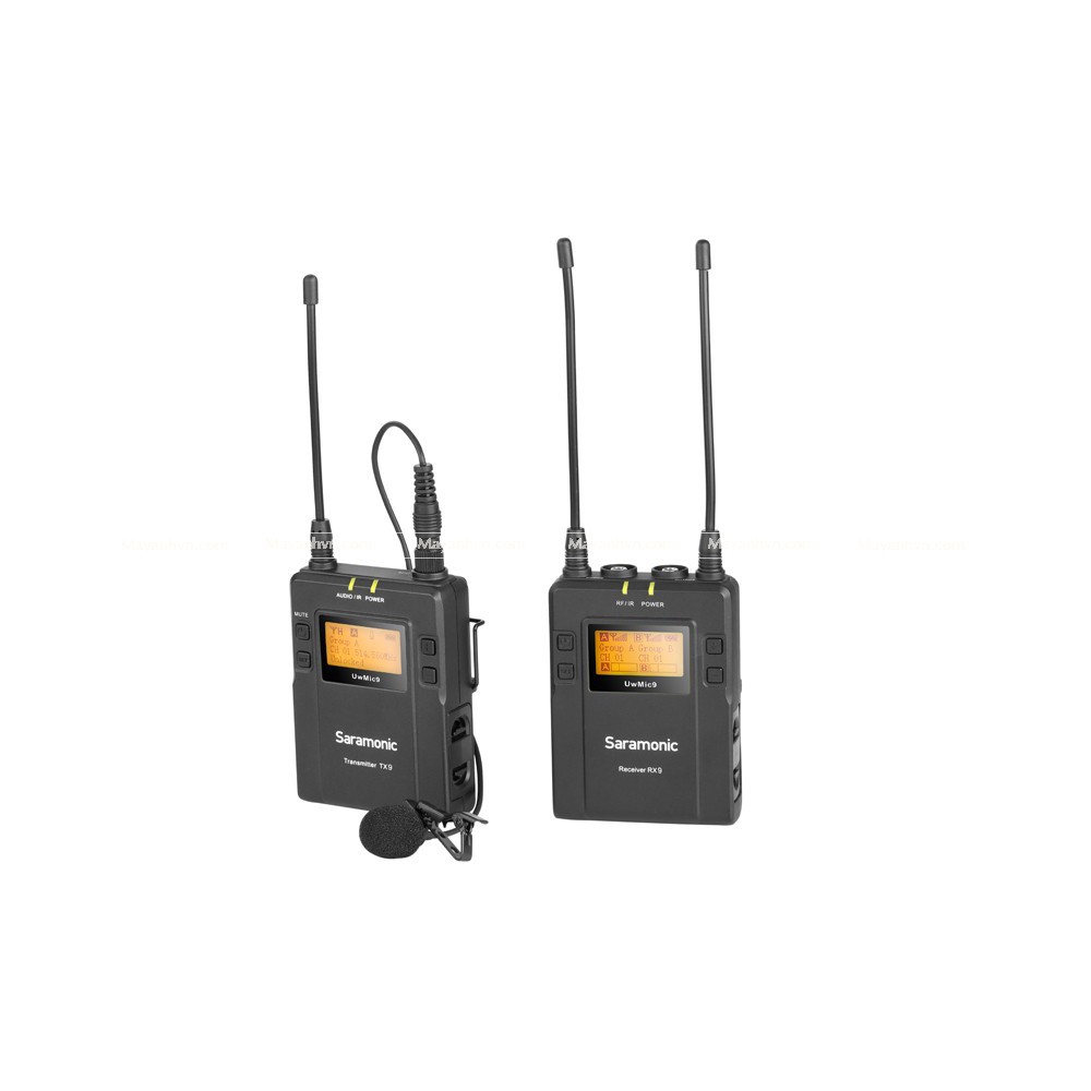 Micro Không Dây UHF Saramonic UWMic 9 | Kit 1 (bảo hành 12 tháng)