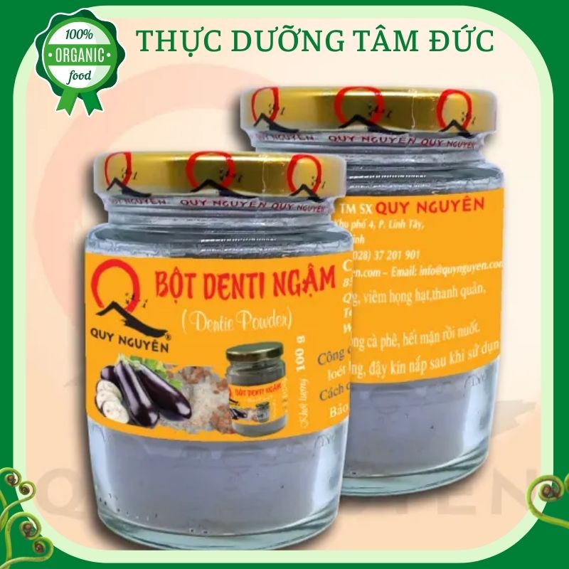 Bột denti ngậm Quy Nguyên hũ 100g - chùa Long Hương