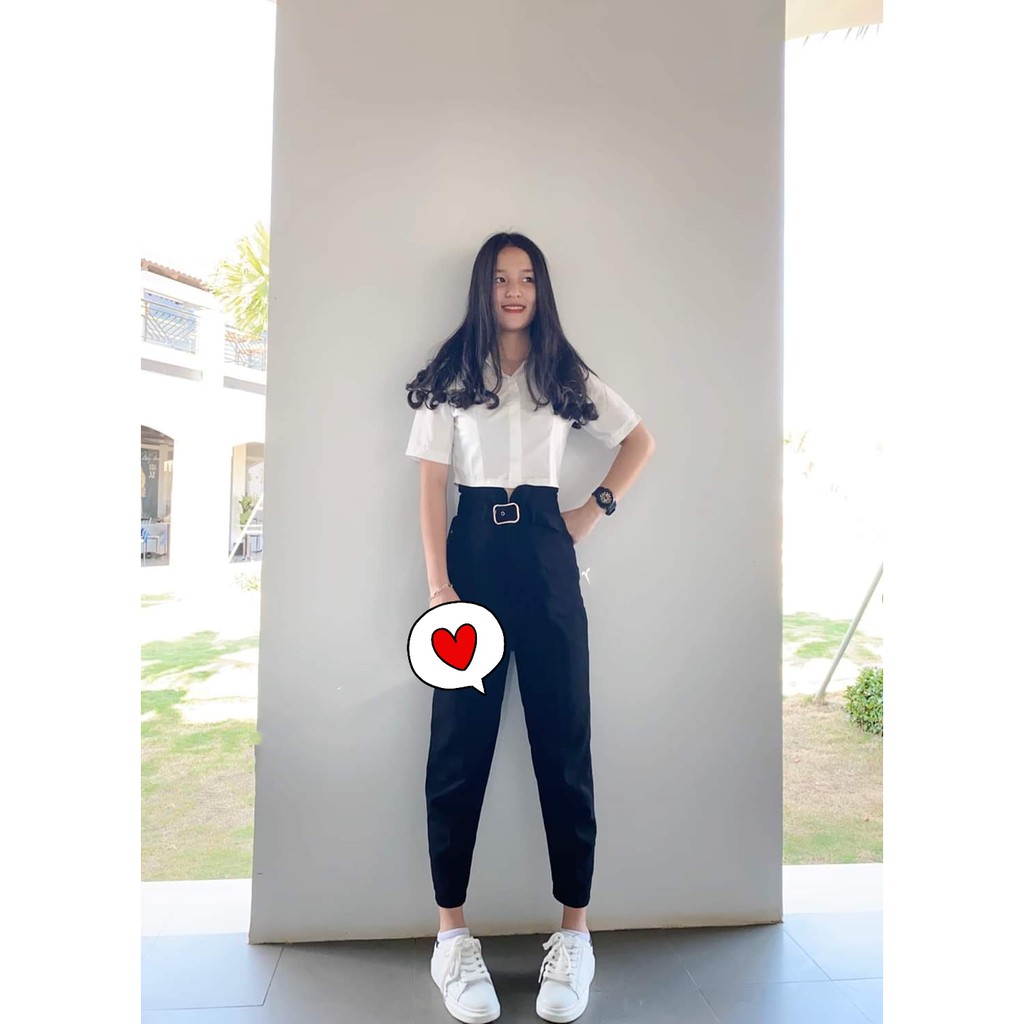 (35-73kg) quần khoen vuông-QUẦN TÂY,  QUẦN BAGGY TÂY ĐI HỌC, ĐI LÀM CẠP SIÊU CAO | BigBuy360 - bigbuy360.vn