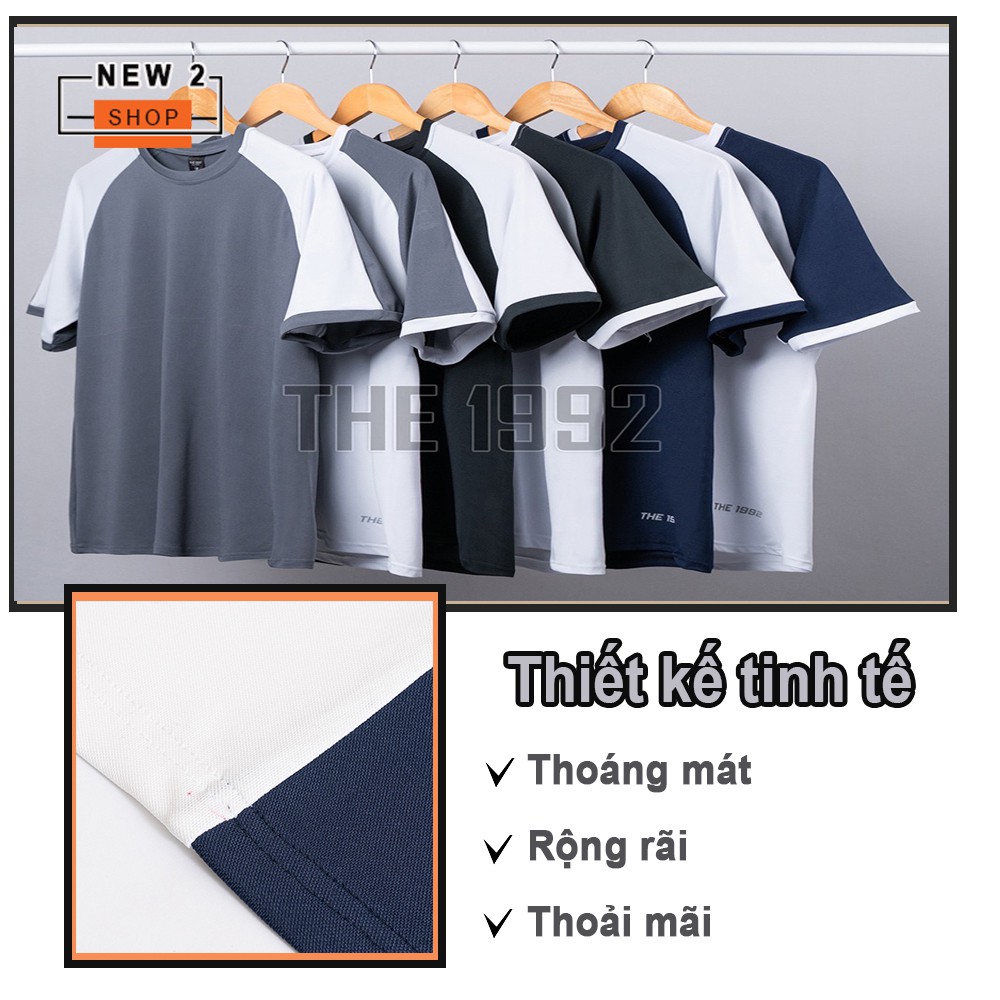 Bộ thể thao nam mùa hè -Bộ hè nam cọc tay chất liệu vải cotton mềm mịn siêu thoáng mát thấm hút mồ hôi New2 Shop | BigBuy360 - bigbuy360.vn