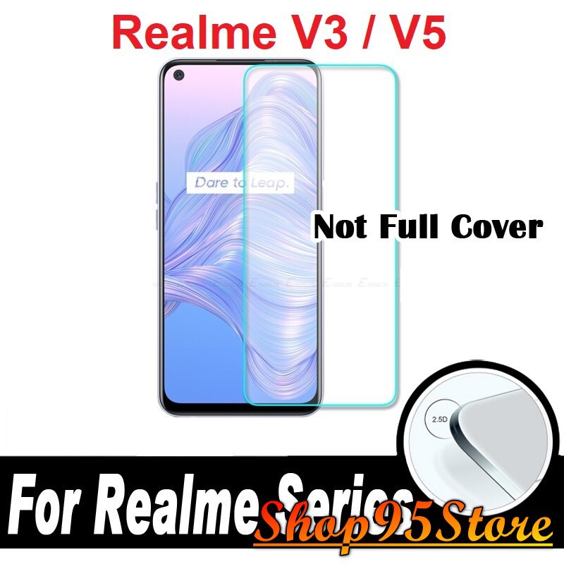 Cường lực 2.5D dành cho Realme V3 Realme V5 trong suốt