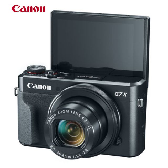 Máy Ảnh Canon PowerShot G7X Mark II Chính Hãng Kèm Túi + Thẻ Nhớ 16GB