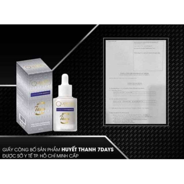Huyết Thanh 7day Queenie skin