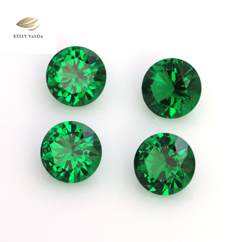 Đá CZ Cubic Zirconia loại 5A Xanh Lá - Kim cương nhân tạo Siêu Cứng Thụy Sỹ