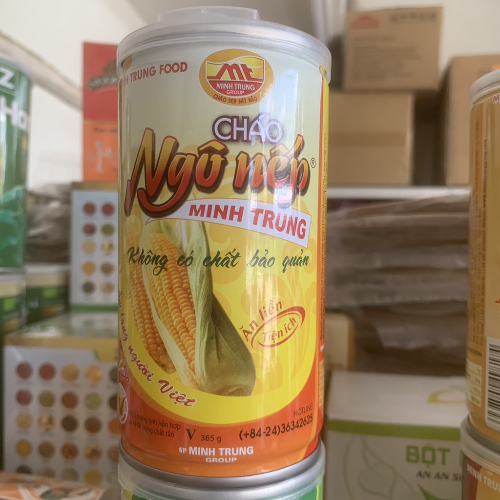 Cháo Dinh Dưỡng Bát Bảo Minh Trung Ăn Liền hộp 365g