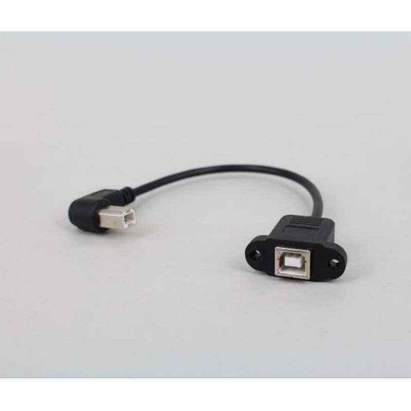 Cáp ChuyểN ĐổI 90 Độ USB 2.0 Sang ĐầU CắM-B Cho MáY In / MáY Scan