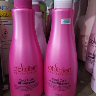 Dầu Gội Xả Giữ Màu Tóc Nhuộm Obsidan 580ml