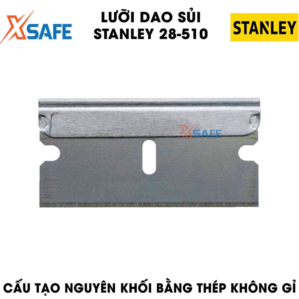 Lưỡi dao sủi STANLEY gia công hợp kim cao cấp Lưỡi dao sủi tường Stanley cấu tạo nguyên khối thép không gỉ, cứng cáp