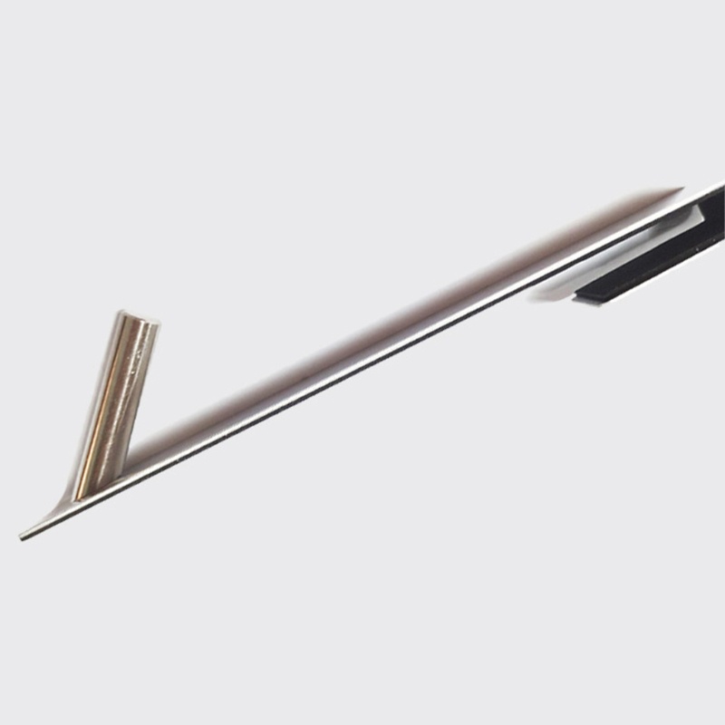 Set 2 Móc Treo Áo Khoác Bằng Thép Không Gỉ Gắn Phía Sau Cánh Cửa Không Cần Khoan