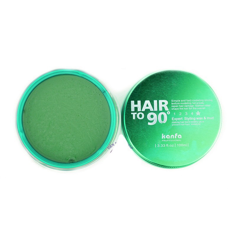  Sáp vuốt tóc Kanfa Hair to 90 (Màu xanh lá) - nhập khẩu chính hãng 100%  Pô tô ke