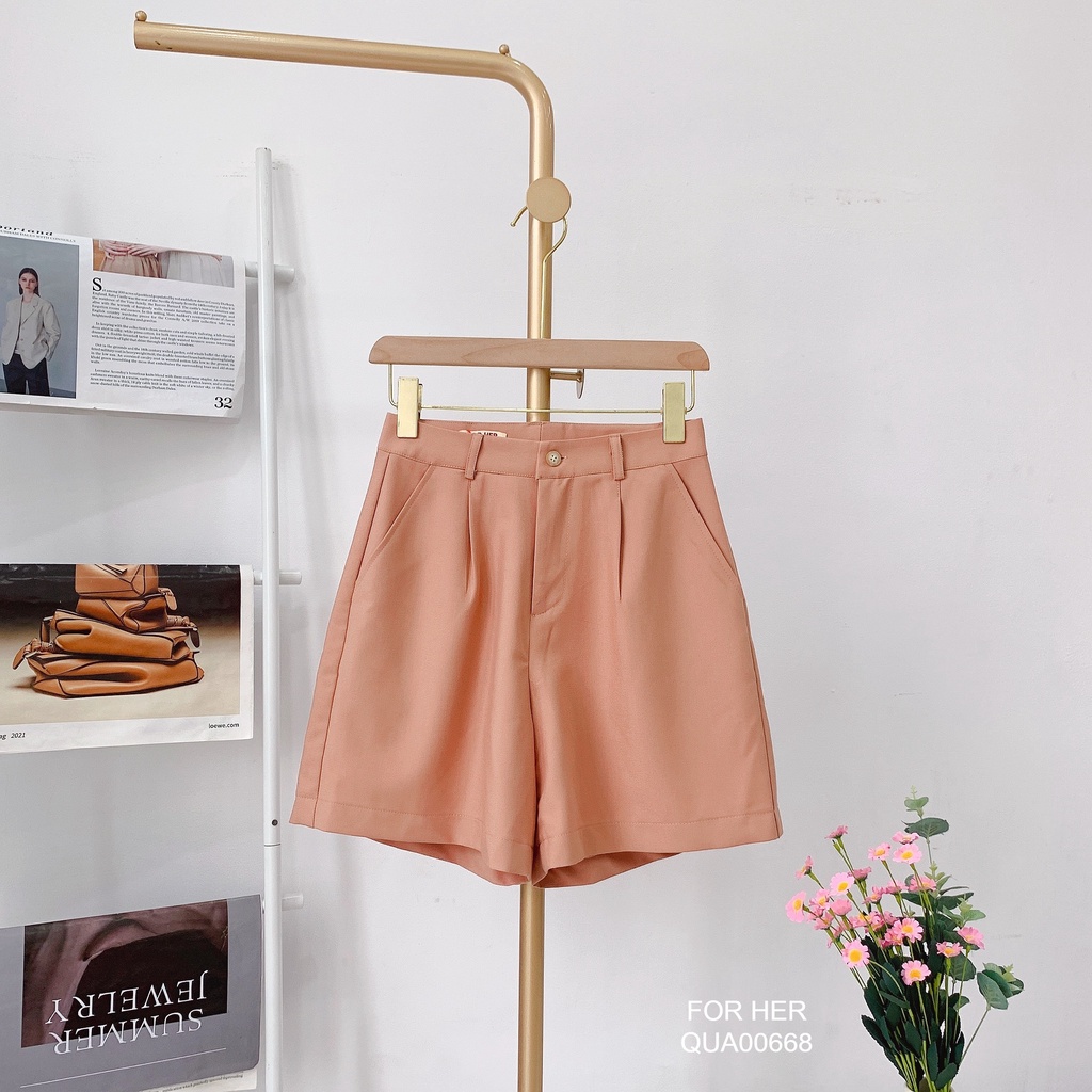 Quần short cài nút QUA0066