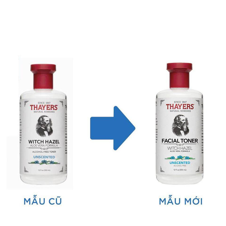 Nước hoa hồng Thayers Unscented Facial Toner (355mL) | BigBuy360 - bigbuy360.vn
