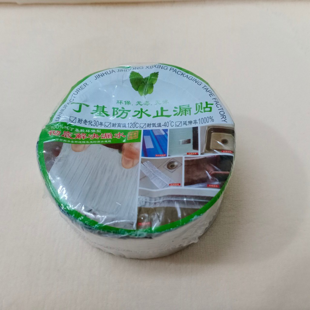 Băng Keo Chống Thấm siêu dính đa năng Size lớn 10cm Khổ rộng 10cm dài 5m,cho tường,trần nhà, mái tôn 88239 SIÊU THỊ 24/7