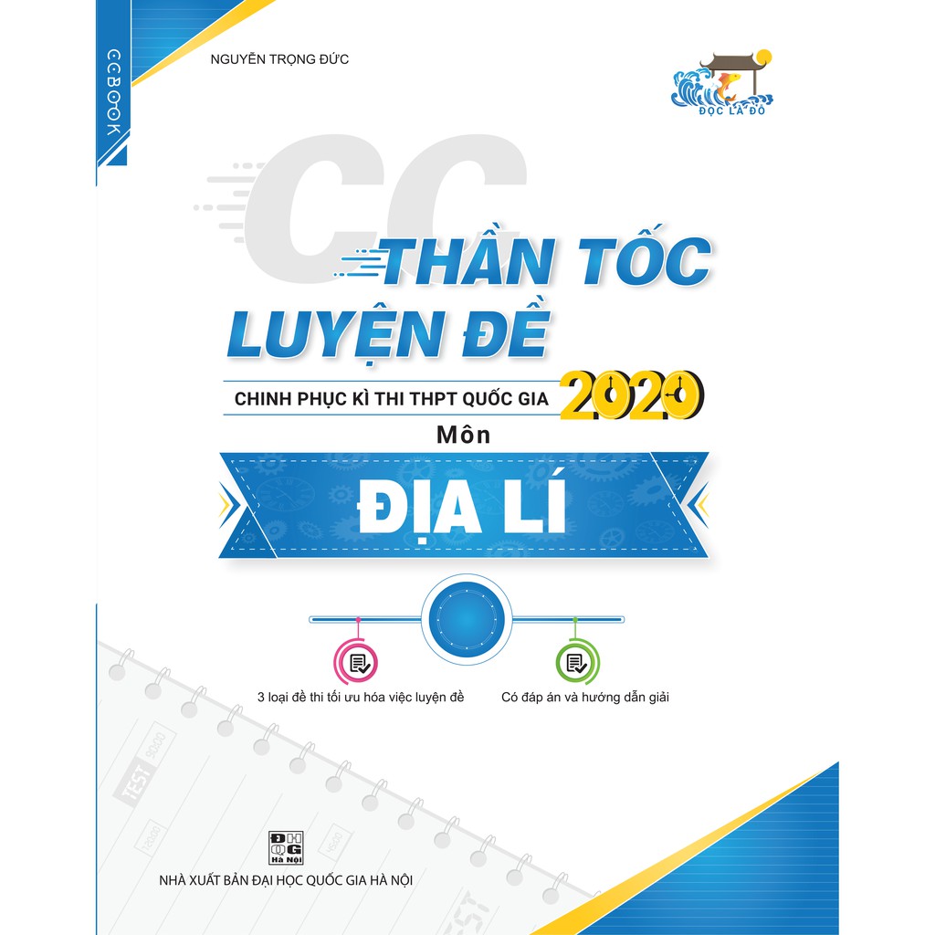 Sách - Combo CC Thần tốc luyện đề 2020 môn Địa lý tập 1 - Ôn Luyện Thi Trắc Nghiệm THPT Quốc Gia Năm 2019 Môn Địa lý