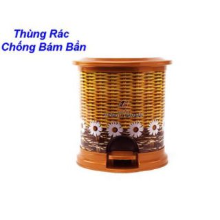 Thùng rác oval trung tý liên