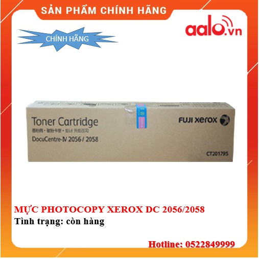 MỰC PHOTOCOPY XEROX DC 2056/2058 CHÍNH HÃNG - AALO.VN