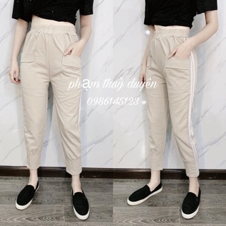 QUẦN JOGGER ĐŨI 2 SỌC SIÊU HÓT