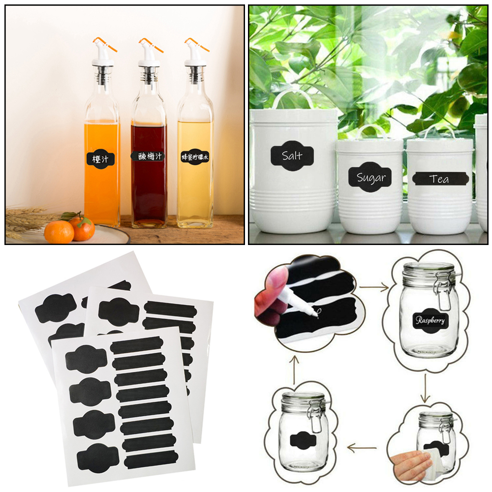 Set 12 / 36 Nhãn Dán Đa Năng Tiện Dụng Cho Nhà Bếp