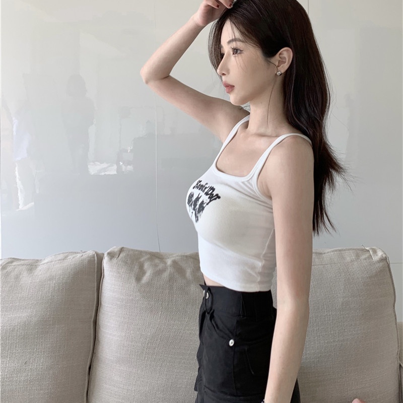 Áo Sát Nách Dây Mảnh Thiết Kế Đơn Giản