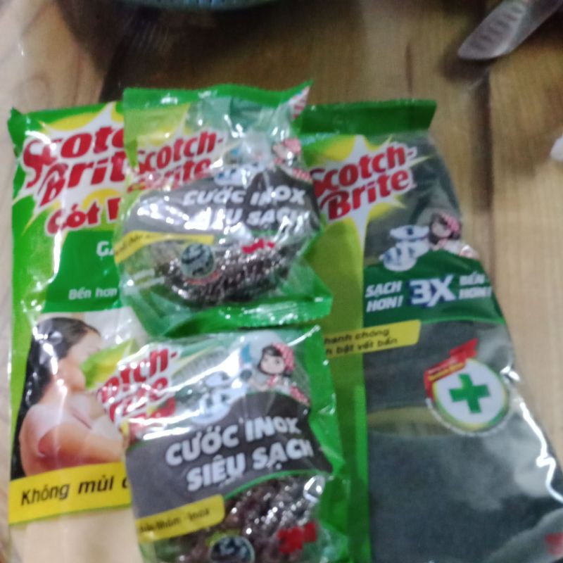 combo 3 món nhà bếp scotchbrite