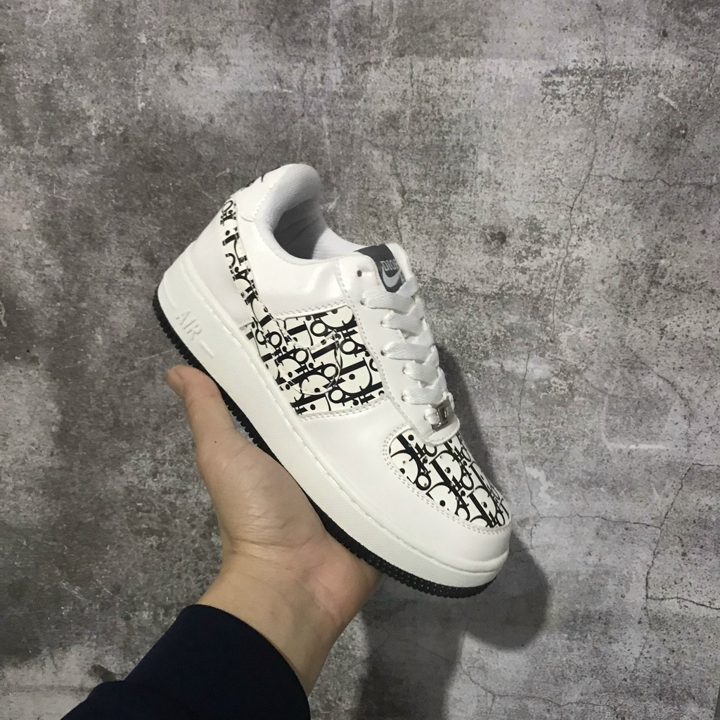 Giày Af 1 Dio Trắng HOT TREND Sneaker Nam Nữ Đủ Size : 39-43