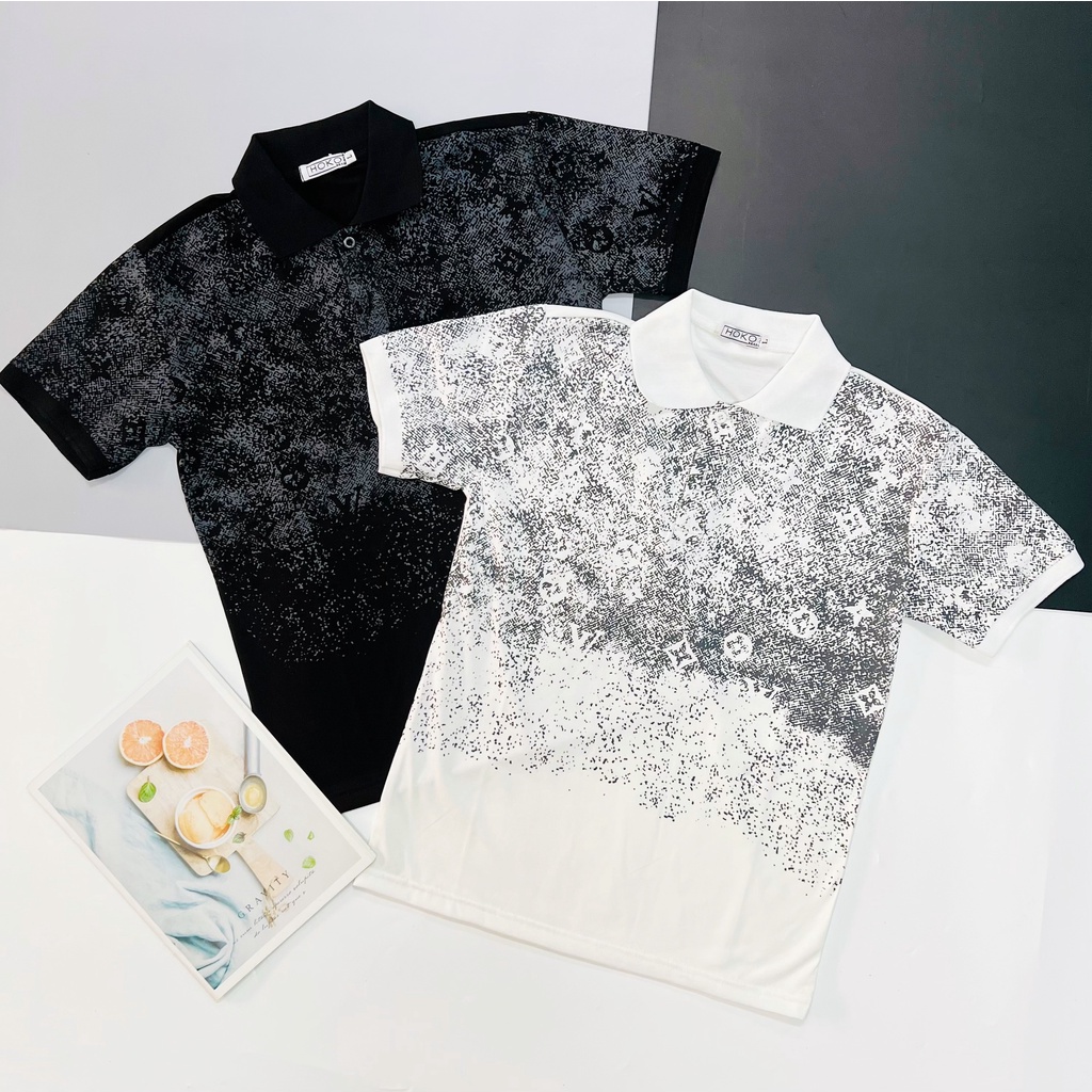 Áo Thun Nam Cổ Trụ Tay Ngắn Vải Cotton Mềm Mịn Uy Tín