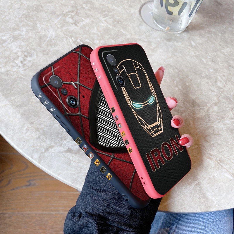 Ốp điện thoại silicon in hình Marvel cho Xiaomi Mi 11T Pro 11x Pro Redmi 10 Redmi 10 Prime