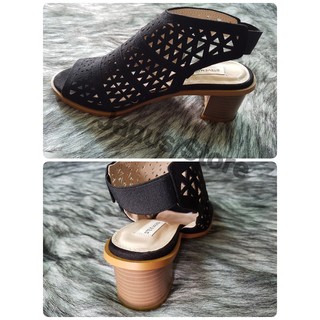 Giày boot lazer đen