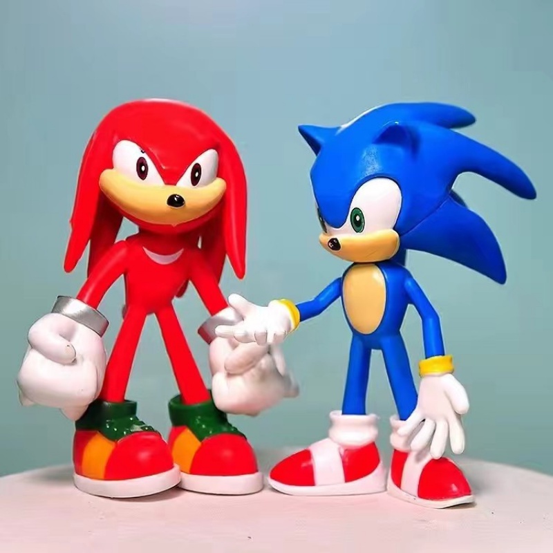 Mô Hình Nhân Vật Sonic the Hedgehog 12cm Bằng PVC Trang Trí Bánh Kem Quà sinh nhật