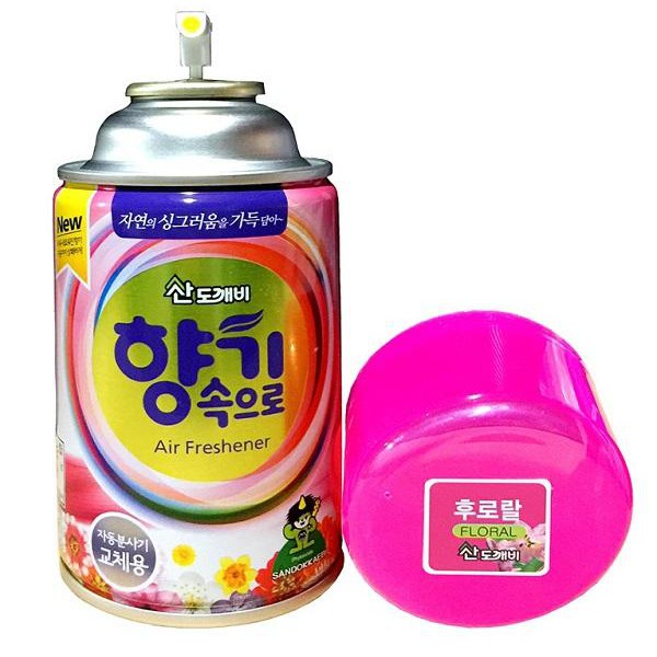 [Dùng lắp cho máy xịt nước hoa tự động] Nước hoa xịt phòng cao cấp Korea 300ml (Nhập khẩu và phân phối bởi Hando)