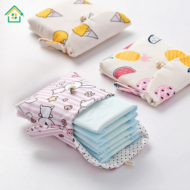 Túi Đựng Băng Vệ Sinh Du Lịch Tiện Lợi