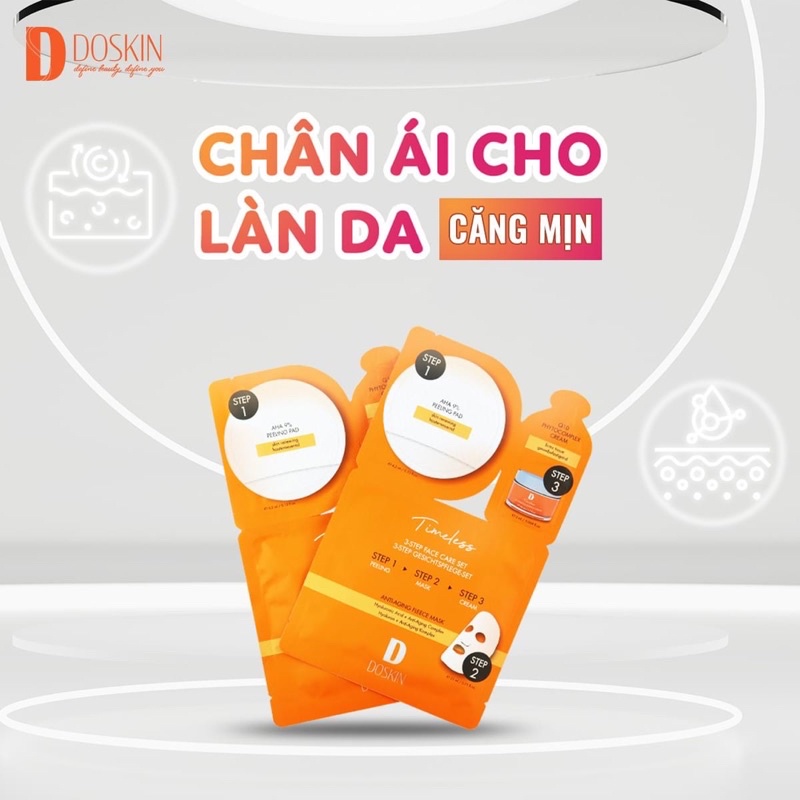Bộ Mặt Nạ 3 Bước Chiến Binh Doskin Mỹ Phẩm CHLB Đức | BigBuy360 - bigbuy360.vn