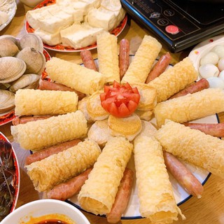 Hủ trúc cuộn -Phù trúc cuộn giòn - Ring Roll [giao 1h]