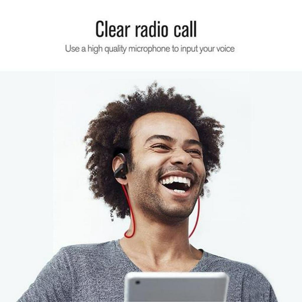 Tai Nghe Bluetooth Không Dây Chống Mồ Hôi Dùng Khi Chạy Bộ
