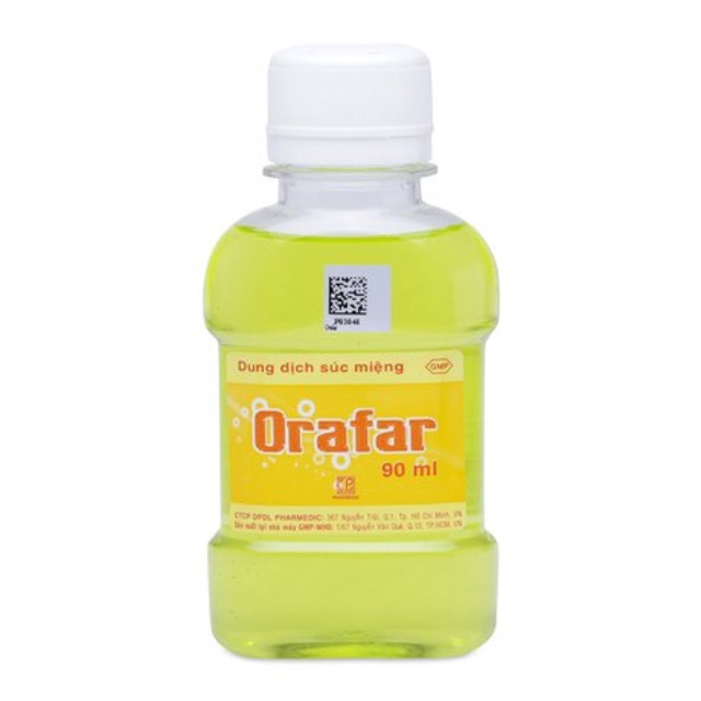 Dung dịch súc miệng Orafar 90 ml