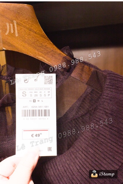 Váy zara auth tuồn bánh bèo