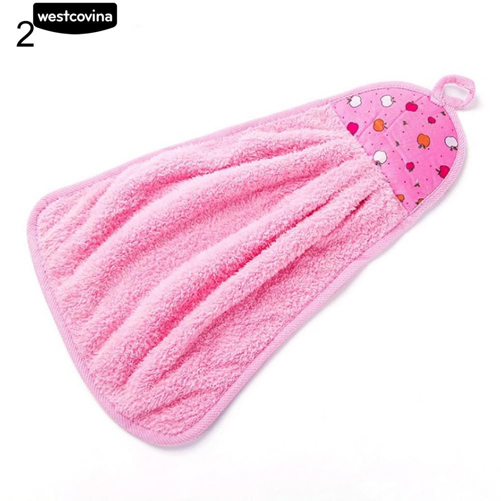 Khăn Lau Tay Treo Tường Mềm Mại Thấm Hút Tốt